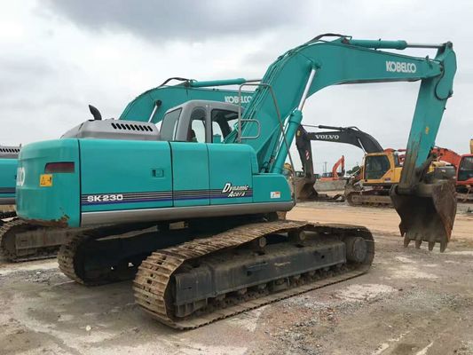 چین بیل مکانیکی میتسوبیشی موتور 23 تن وزن SK230-6 دست دوم Kobelco تامین کننده