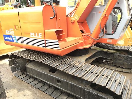 6000 کیلوگرم 0.3CBM سرعت 5 کیلومتر در ساعت EX60-1 دست دوم هیتاچی تامین کننده
