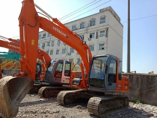 اندازه کفش 600 میلی متر 2013 سال 12 تن ZX120 بیل مکانیکی هیتاچی دست دوم تامین کننده