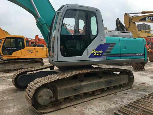 بیل مکانیکی میتسوبیشی موتور 23 تن وزن SK230-6 دست دوم Kobelco تامین کننده