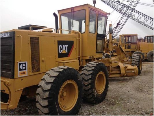 10.3L جابجایی 123KW Caterpillar 140G موتور گریدر دست دوم تامین کننده