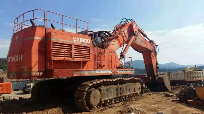2011 کفش سال اندازه 800 میلی متر 180 تن EX1800 بیل مکانیکی دست دوم هیتاچی 1