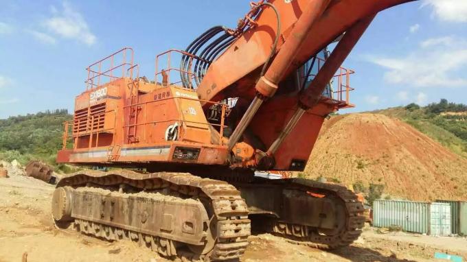 2011 کفش سال اندازه 800 میلی متر 180 تن EX1800 بیل مکانیکی دست دوم هیتاچی 4