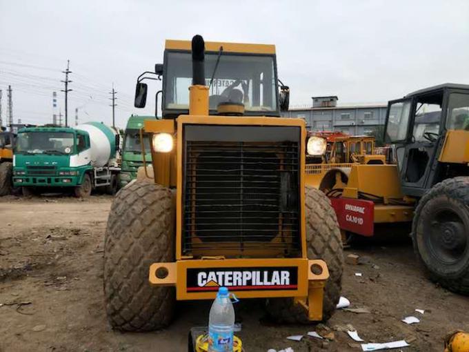 6.6L جابجایی Caterpillar CS-583C دست دوم جاده غلتک 0