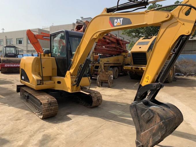 0.3m3 سطل 5800 کیلوگرم Caterpillar 306D بیل مکانیکی خزنده دست دوم 0